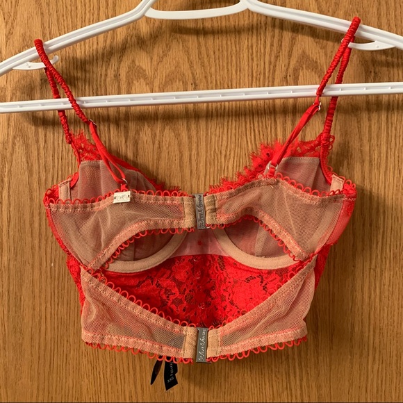XXS For Love and Lemons Faye Bra and Thong - Picture 6 of 8